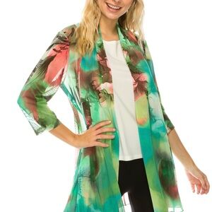 Tropical Floral Women's Cover-Up